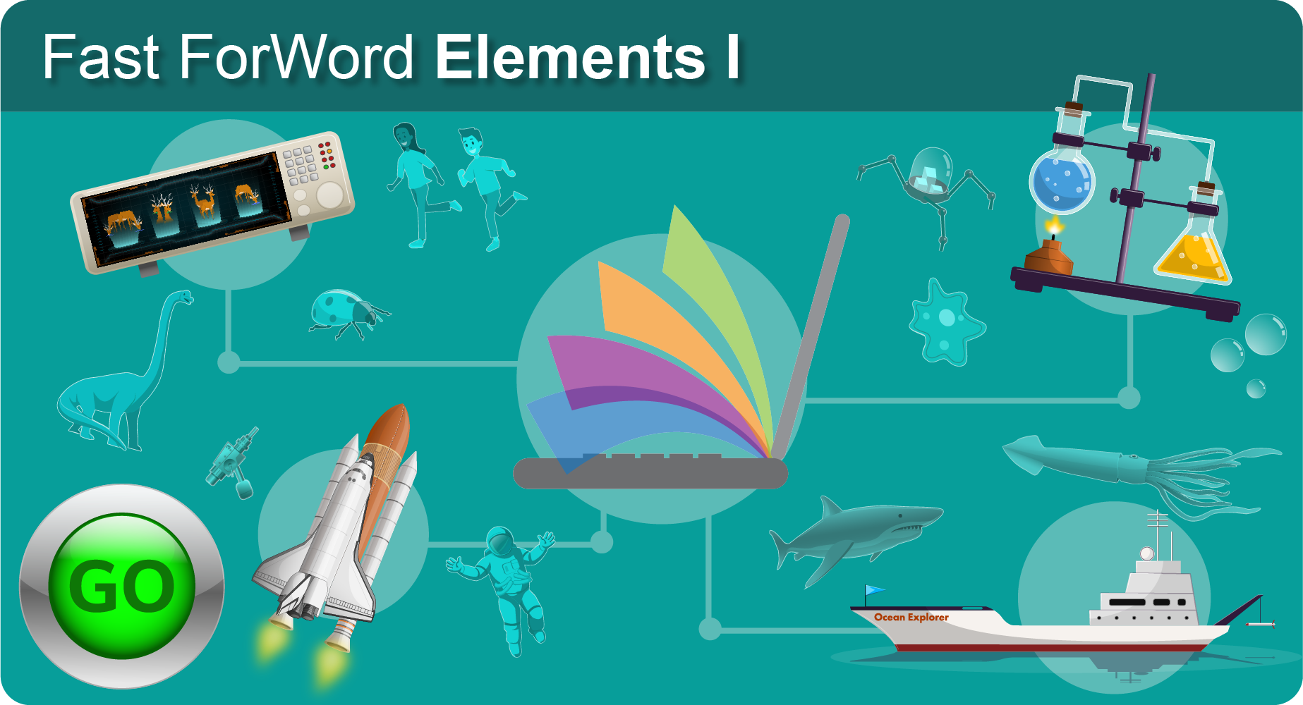 Fast ForWord Literacy component Elements I selection banner